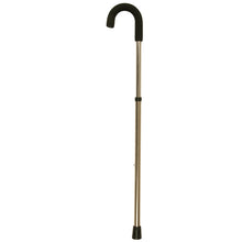 Load image into Gallery viewer, Women's Bronze Adjustable Round Crook Handle Cane