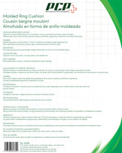 Load image into Gallery viewer, Back of Molded Ring Cushion Packaging