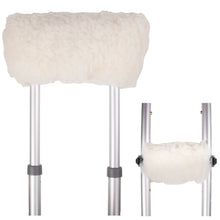 Load image into Gallery viewer, 6268NA / Natural Sheepskin Crutch Covers
