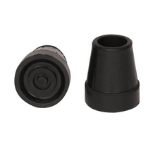 Load image into Gallery viewer, Black 3/4" and 7/8" Diameter Replacement Cane Tips