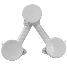 Load image into Gallery viewer, Bottom of Multi-Position Suction Grab Bar with Red and Green Safety Indicators