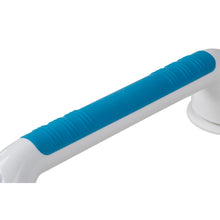 Load image into Gallery viewer, Close-up on 16" Suction Grab Bar with Red and Green Safety Indicators Handle