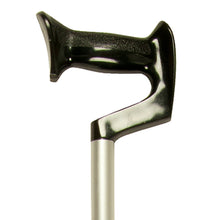 Load image into Gallery viewer, Close-up On Large Grip Silver Frost Adjustable Orthopaedic Handle Cane Handle