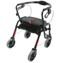 Load image into Gallery viewer, Rear View of Lightweight Rollator
