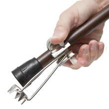 Load image into Gallery viewer, Ice Cane Attachment with Hand Adjusting it on Cane