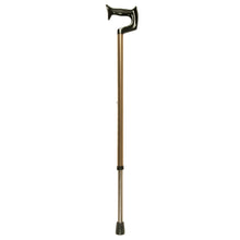 Load image into Gallery viewer, Medium Grip Bronze Adjustable Orthopaedic Handle Cane