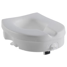 Load image into Gallery viewer, Molded Raised Toilet Seat with Tightening Lock