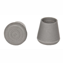 Load image into Gallery viewer, Grey 7/8" and 1" Diameter Replacement Cane Tips