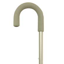 Load image into Gallery viewer, Close up on Large Adjustable Curved Handle Cane Handle