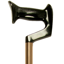 Load image into Gallery viewer, Close-up On Women's Large Bronze Adjustable Orthopaedic Handle Cane Handle