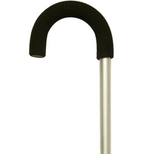 Load image into Gallery viewer, Close-up On Men&#39;s Frost Style Adjustable Round Crook Handle Cane Handle
