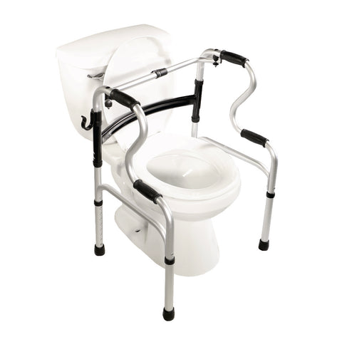 5-in-1 Mobility and Bathroom Aid - Toilet Seat Frame Mode