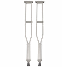 Load image into Gallery viewer, Two Tall Adjustable Crutches
