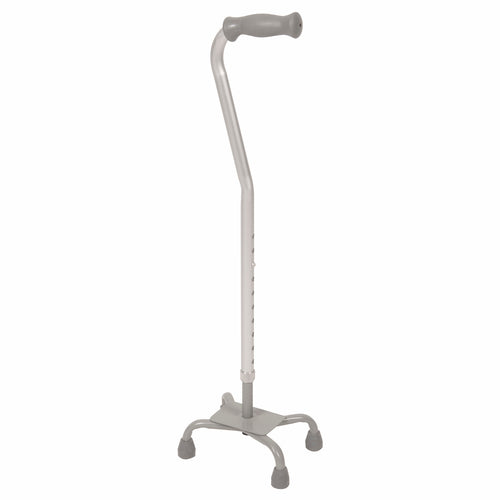 Adjustable Quad Cane with Small Base