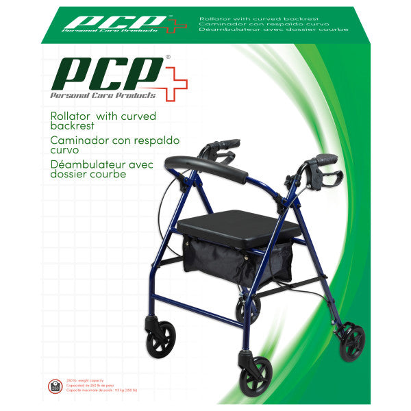 5311 / Rollator With Curved Backrest – PCPMedical