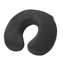 Load image into Gallery viewer, Black Memory Foam Neck Cushion

