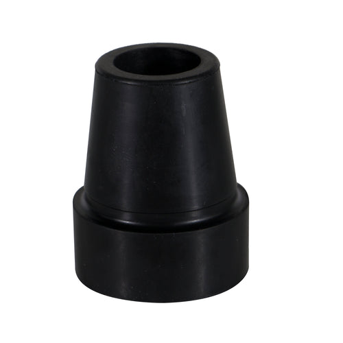 Black Replacement Cane Tip for Soft Silicone Handle Offset Adjustable Canes