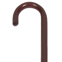 Load image into Gallery viewer, Close-up on 3/4&quot; Rosewood Wood Round Handle Cane Handle
