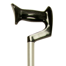 Load image into Gallery viewer, Close-up On Large Grip Silver Frost Adjustable Orthopaedic Handle Cane Handle
