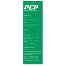 Load image into Gallery viewer, Back of Bed Pan Packaging
