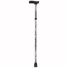 Load image into Gallery viewer, Rose Compass Pattern Folding Adjustable Fritz Handle Cane
