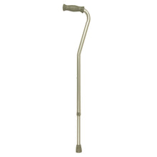 Load image into Gallery viewer, Silver Frost Adjustable Offset Handle Cane with Vinyl Grip
