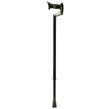Load image into Gallery viewer, Men&#39;s Large Black Adjustable Orthopaedic Handle Cane 
