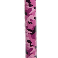 Load image into Gallery viewer, Close-up On Adjustable Pink Camo Pattern Offset Handle Cane Shaft

