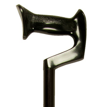 Load image into Gallery viewer, Close-up On Men&#39;s Large Black Adjustable Orthopaedic Handle Cane Handle
