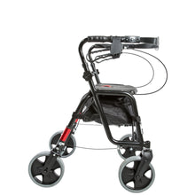 Load image into Gallery viewer, Side View of Collapsed Lightweight Rollator
