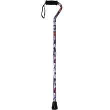 Load image into Gallery viewer, Adjustable Cat Pattern Offset Handle Cane
