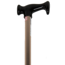 Load image into Gallery viewer, Bronze Adjustable Devon Handle Cane Handle
