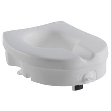 Load image into Gallery viewer, Molded Raised Toilet Seat with Tightening Lock
