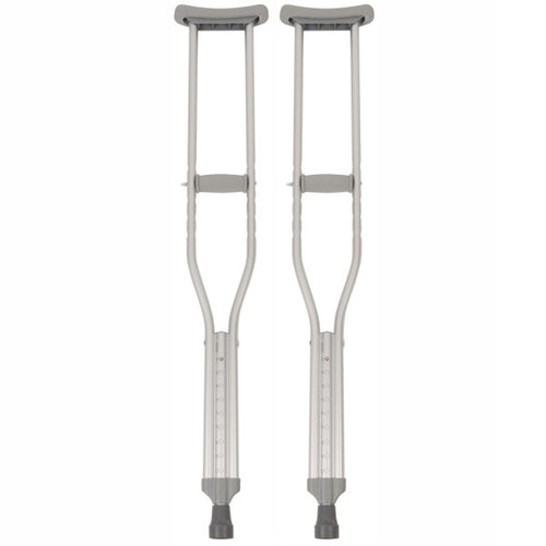 Two Regular Adjustable Crutches