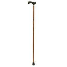 Load image into Gallery viewer, Light Brown Large Grip Wood Fritz Handle Cane
