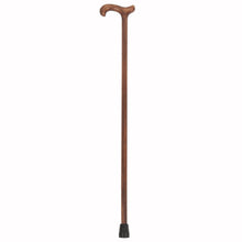 Load image into Gallery viewer, Male Ramin Wood Derby Handle Cane
