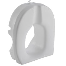 Load image into Gallery viewer, Top of Molded Raised Toilet Seat with Tightening Lock
